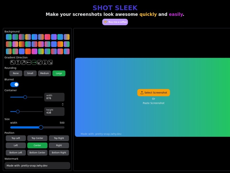 SHOT SLEEK
