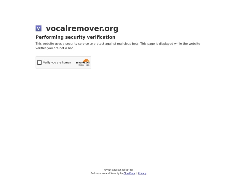 VocalRemover