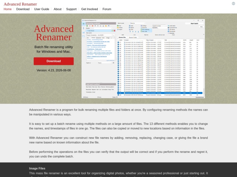 Advanced Renamer
