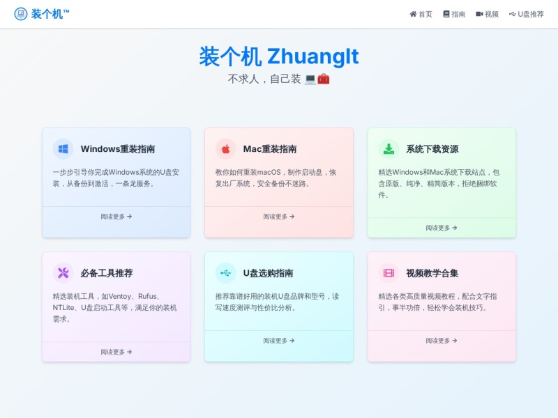 装个机